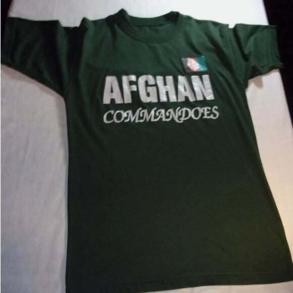 SMALL DISC ANA AFGHAN COMMANDO SPECIAL OPERATIONS GRADUATE SHIRT SV 09